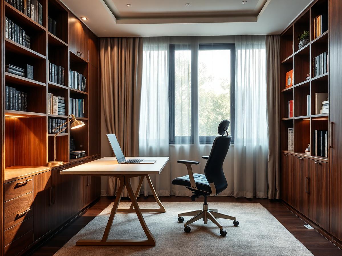 Walnut Library & Study